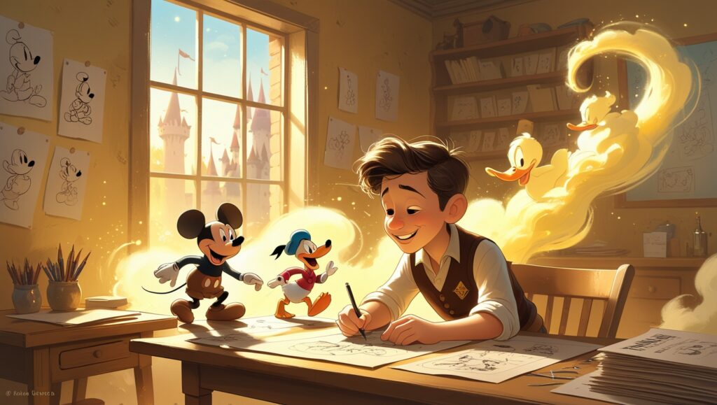 Walt Disney young entrepreneur story mindset inspiration