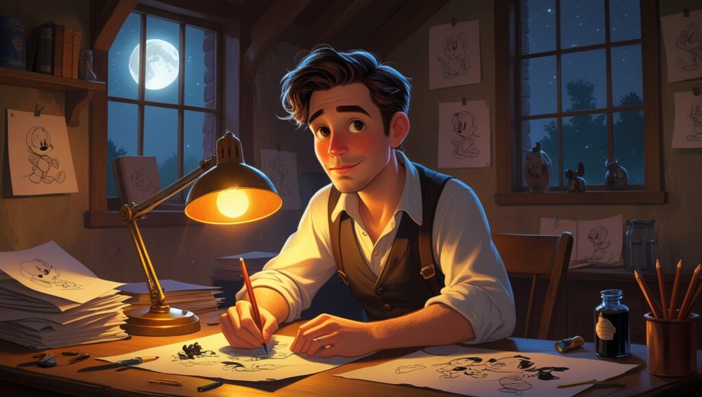 Walt Disney young entrepreneur story mindset inspiration